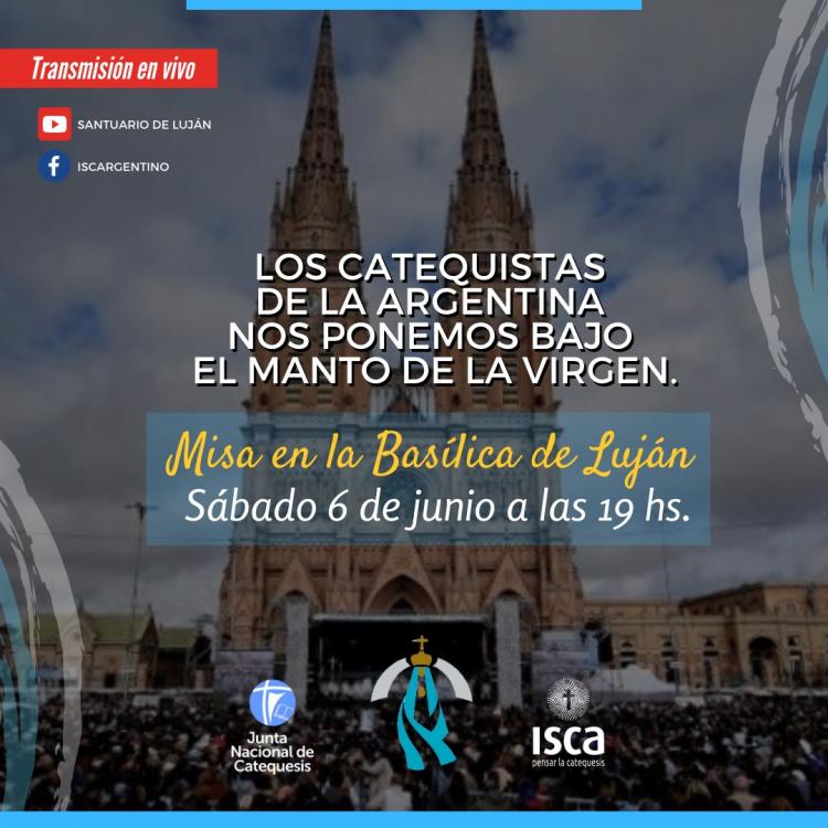 Los catequistas se unirán en una misa en la basílica de Luján