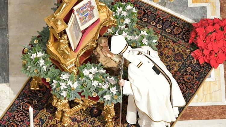 Celebraciones presididas por el papa Francisco en el tiempo de Navidad