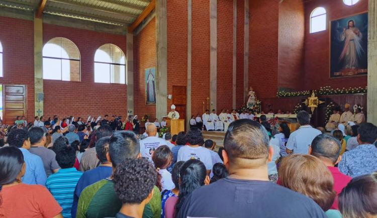 Consagraron el primer templo dedicado a la Divina Misericordia en El Salvador