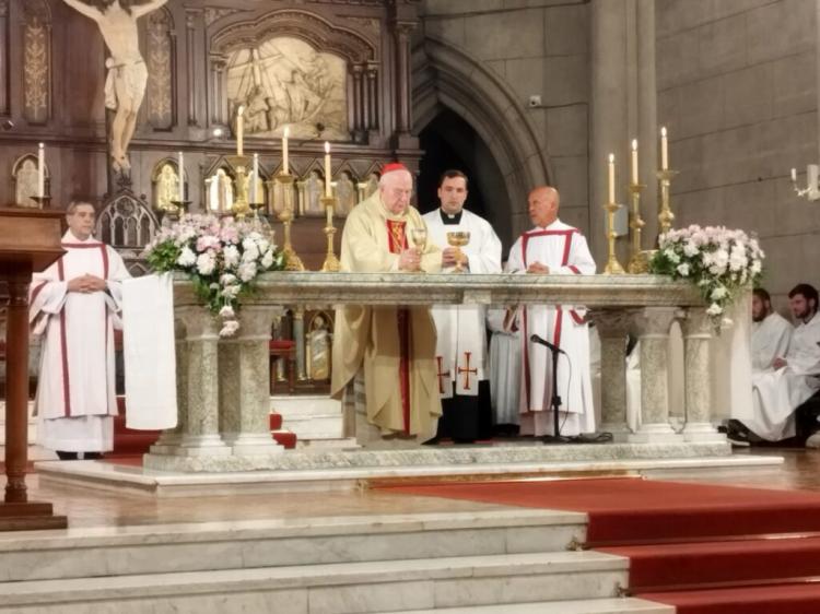 El cardenal Vérgez visitó Mar del Plata, donde fue obispo el beato Pironio