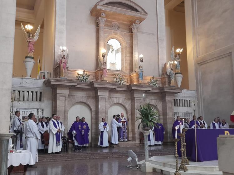 Mons. Stanovnik presidió la misa de inicio el año pastoral arquidiocesano