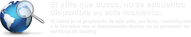 Sitio no disponible en este momento. Intente ms tarde.
