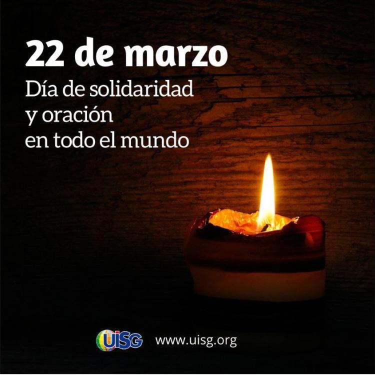 22 de marzo: Convocan a los religiosos a una jornada de oración y solidaridad