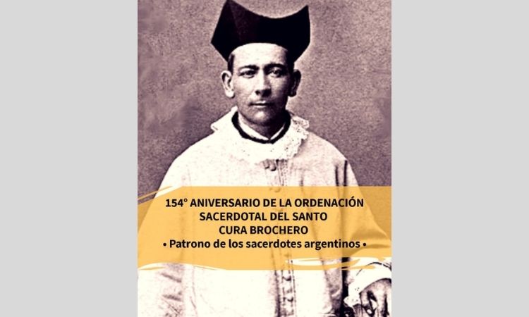 Homenaje a Brochero a 154 años de su ordenación sacerdotal Homenaje a Brochero a 154 años de su ordenación sacerdotal