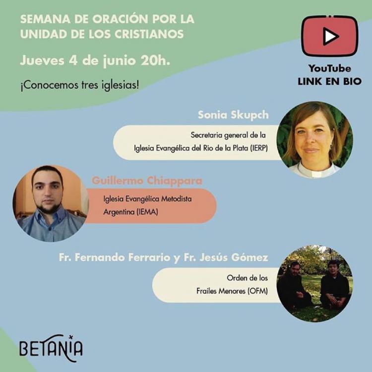 Actividades del grupo Betania para la Semana de Oración por la Unidad de los Cristianos