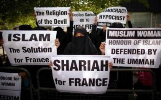 Alertan que los musulmanes quieren instalar la Sharia en Francia Alertan que los musulmanes quieren instalar la Sharia en Francia