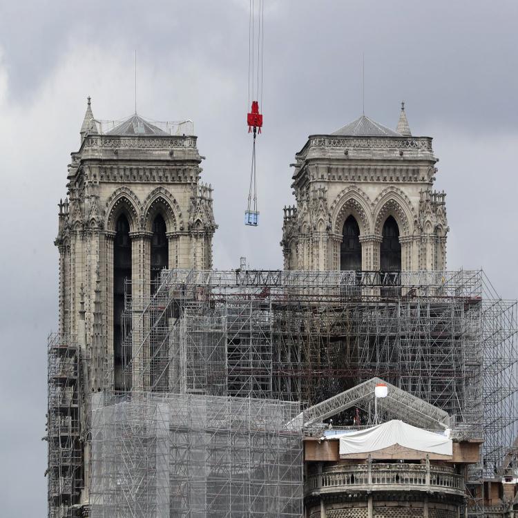 Avanza la reconstrucción de Notre Dame Avanza la reconstrucción de Notre Dame