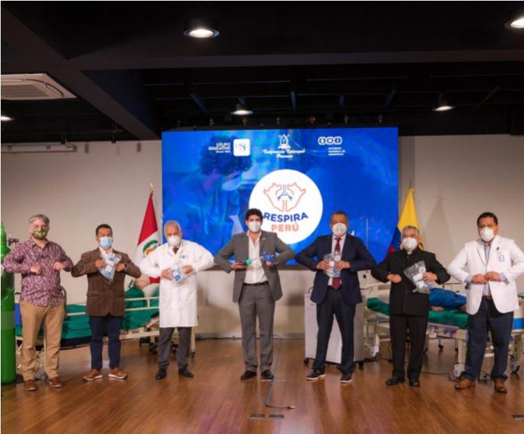 Campaña "Respira Perú" dona 2.000 respiradores a pacientes con Covid Campaña "Respira Perú" dona 2.000 respiradores a pacientes con Covid