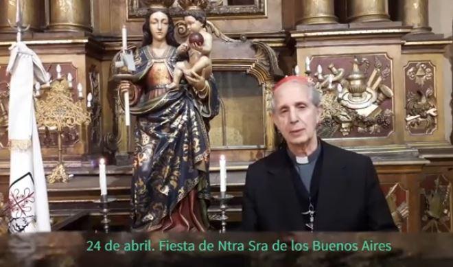 Card. Poli pidió a Nuestra Señora de los Buenos Aires que proteja al personal policial