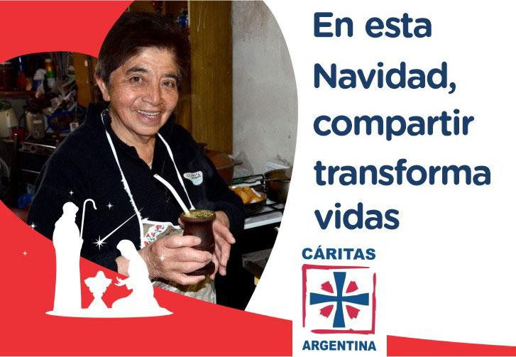 Cáritas Argentina lleva adelante su Campaña Solidaria de Navidad