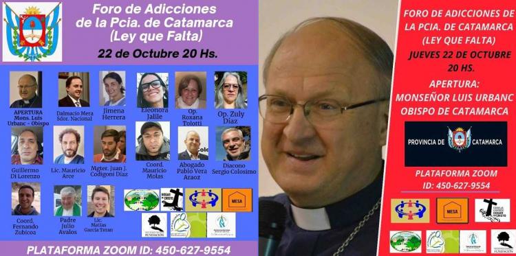 Catamarca: Foro sobre adicciones en tiempo de pandemia Catamarca: Foro sobre adicciones en tiempo de pandemia