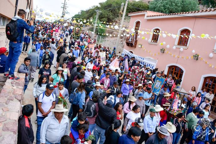 Coloridos festejos en Humahuaca para honrar a Nuestra Señora de la Candelaria