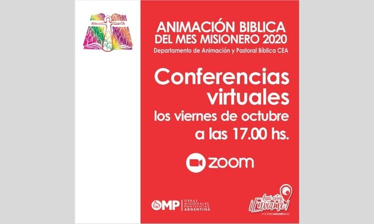 Conferencias virtuales en el mes misionero