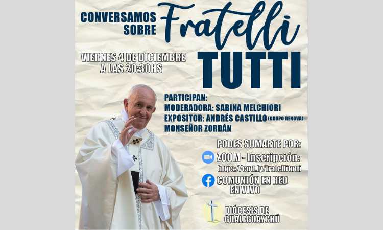 Conversatorio online sobre Fratelli Tutti Conversatorio online sobre Fratelli Tutti