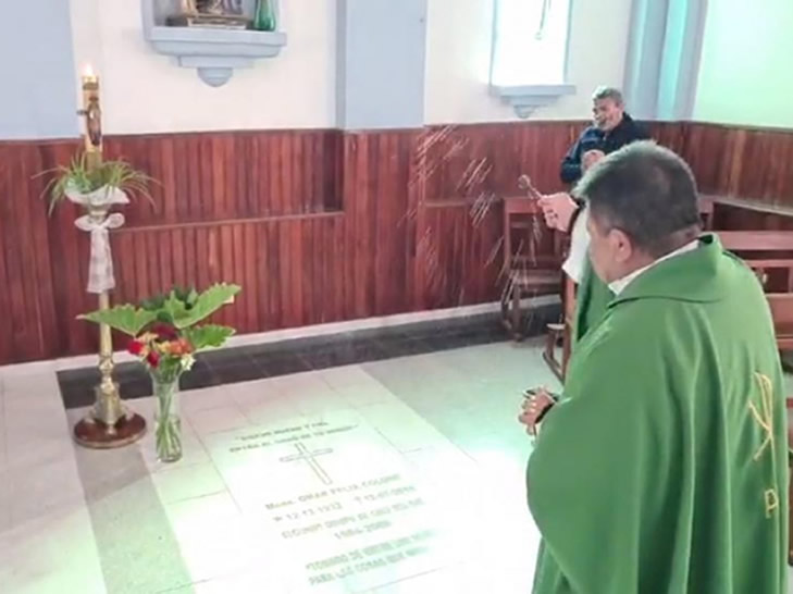 Cruz del Eje recuerda a Mons. Colomé, a cinco años de su fallecimiento Cruz del Eje recuerda a Mons. Colomé, a cinco años de su fallecimiento