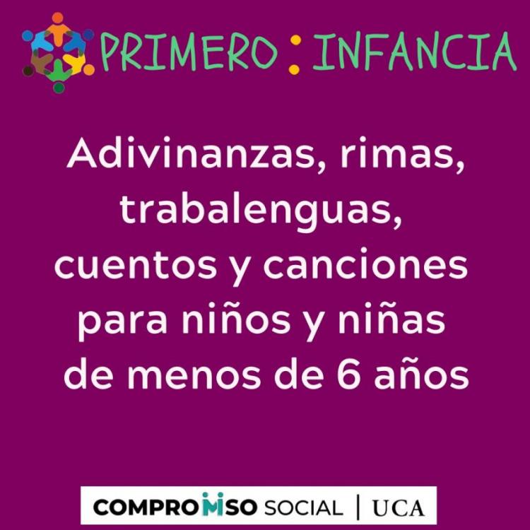 Cuarentena: Actividades culturales para la primera infancia vulnerable Cuarentena: Actividades culturales para la primera infancia vulnerable