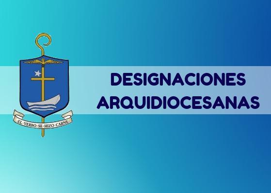 Designaciones en la arquidiócesis de Rosario