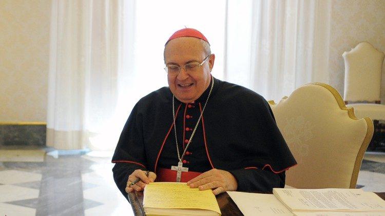 El cardenal argentino Leonardo Sandri, vicedecano del Colegio Cardenalicio