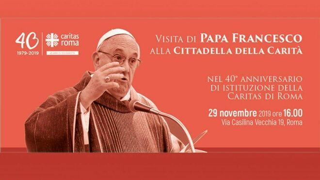 El Centro de Cáritas Roma espera mañana la visita del Papa