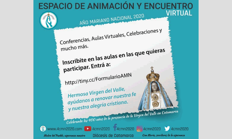 El IV Congreso Mariano Nacional inaugura su espacio virtual El IV Congreso Mariano Nacional inaugura su espacio virtual