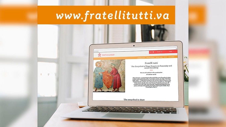 El nuevo sitio web dedicado a la encíclica "Fratelli tutti" ya está online El nuevo sitio web dedicado a la encíclica "Fratelli tutti" ya está online