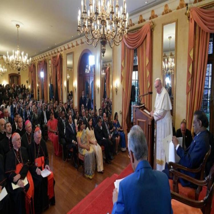 El Papa a autoridades de Mauricio: Acoger a migrantes y luchar contra la discriminación El Papa a autoridades de Mauricio: Acoger a migrantes y luchar contra la discriminación
