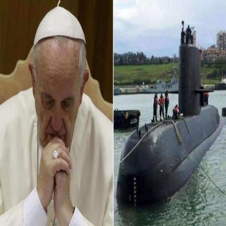 El Papa cercano a los que lloran a los 44 tripulantes del ARA San Juan