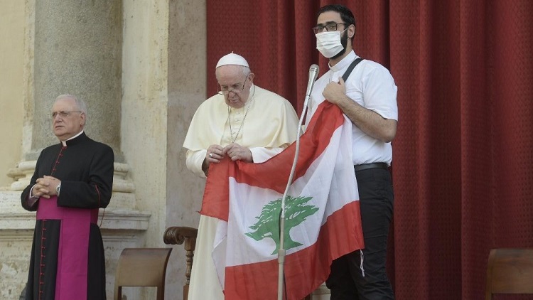 El Papa convocó a una jornada de oración por el Líbano para el 4 de septiembre