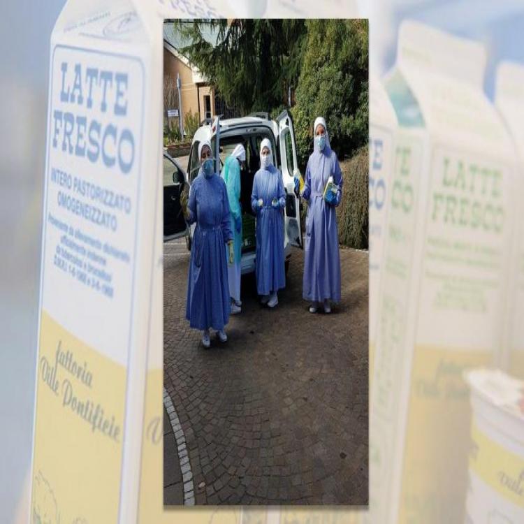 El Papa envía alimentos a dos comunidades de religiosas contagiadas de coronavirus