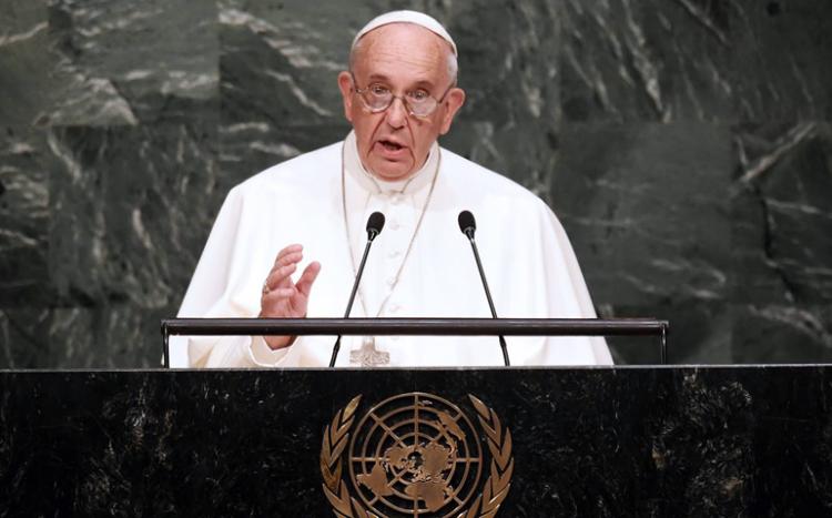 El Papa hablará en la ONU sobre la pospandemia El Papa hablará en la ONU sobre la pospandemia