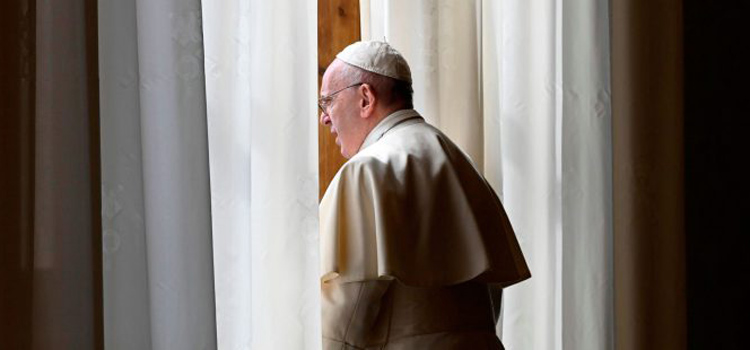 El Papa pide un "Cese al fuego" global para permitir intervenciones por la epidemia