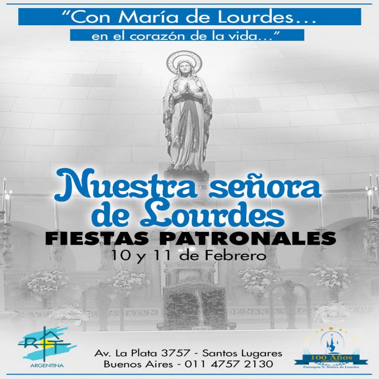 El santuario de Lourdes se prepara para celebrar a su Virgen patrona