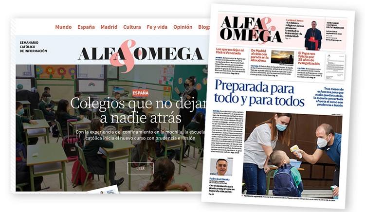 El semanario Alfa y Omega cumple 25 años y lo celebra con cara renovada El semanario Alfa y Omega cumple 25 años y lo celebra con cara renovada