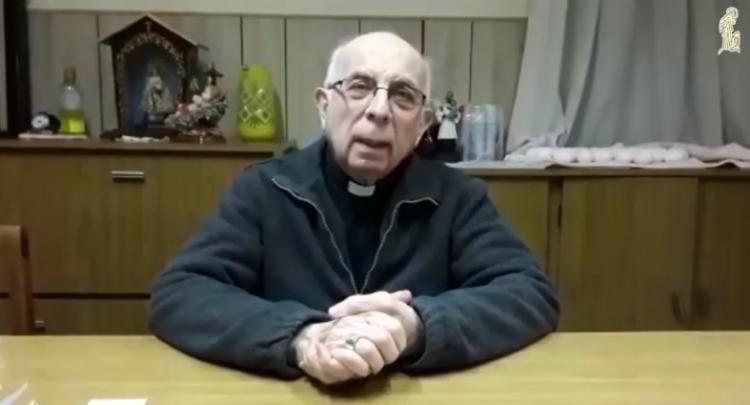 El último video testimonial de Mons. Radrizzani El último video testimonial de Mons. Radrizzani