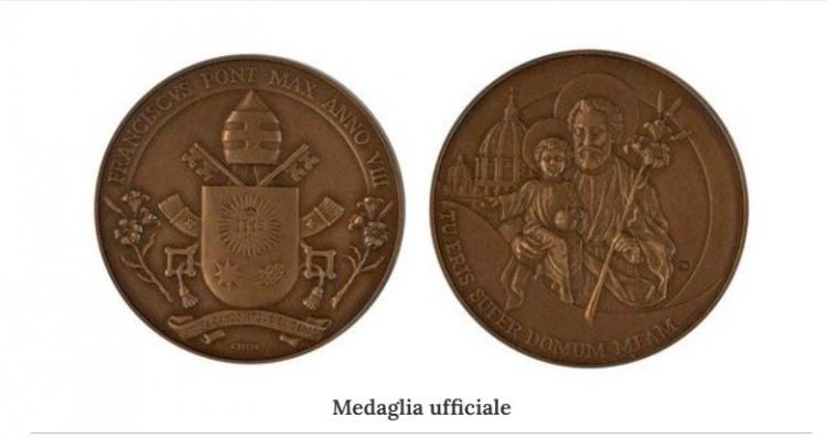 El Vaticano acuña medalla para celebrar el octavo año del pontificado del Papa El Vaticano acuña medalla para celebrar el octavo año del pontificado del Papa