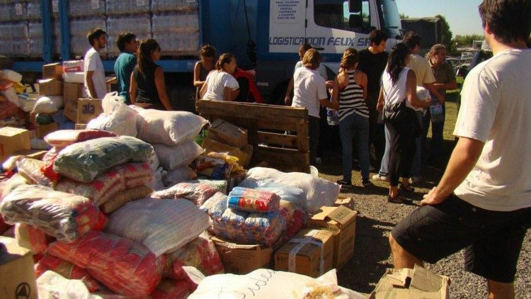 En cuarentena, Cáritas asistió a más de 1.500.000 personas y presentó su colecta anual