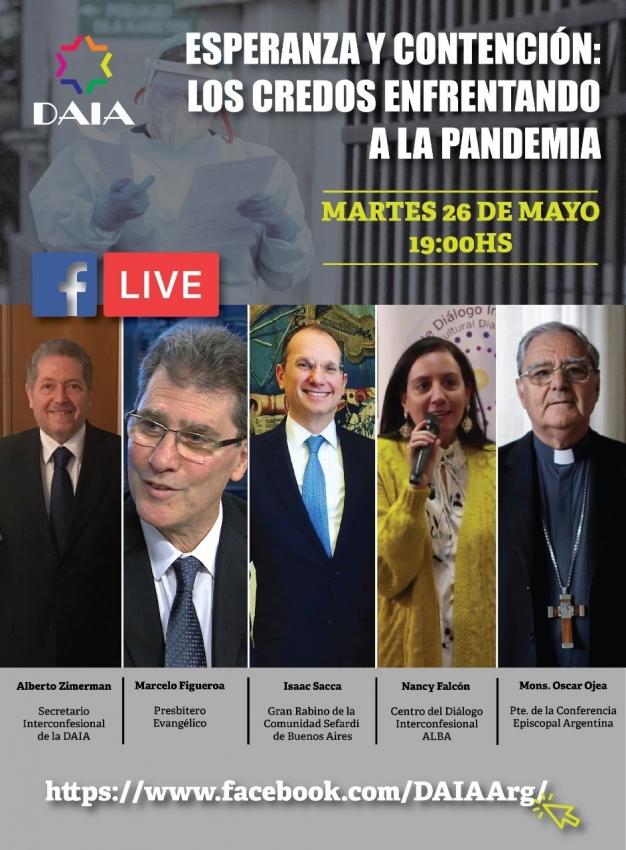 "Esperanza y contención: Los credos enfrentando la pandemia" "Esperanza y contención: Los credos enfrentando la pandemia"