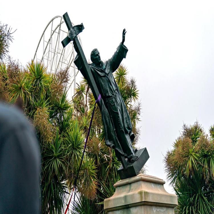 Estados Unidos: Los obispos de California protestaron ante ataques a estatuas de san Junípero Serra Estados Unidos: Los obispos de California protestaron ante ataques a estatuas de san Junípero Serra