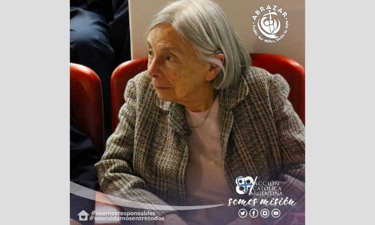 La Acción Católica Argentina lamenta el fallecimiento de Hebe Hernando, fiel colaboradora La Acción Católica Argentina lamenta el fallecimiento de Hebe Hernando, fiel colaboradora