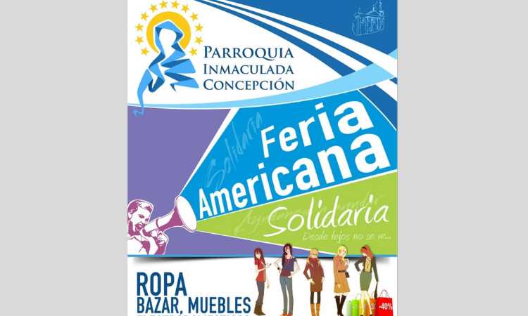 Feria solidaria en la parroquia Inmaculada Concepción del Centro