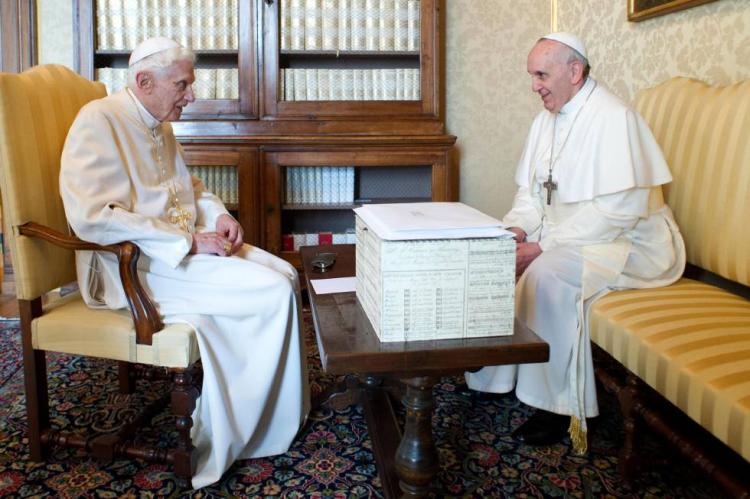 Francisco sobre Benedicto XVI: "No hay problemas entre nosotros" Francisco sobre Benedicto XVI: "No hay problemas entre nosotros"