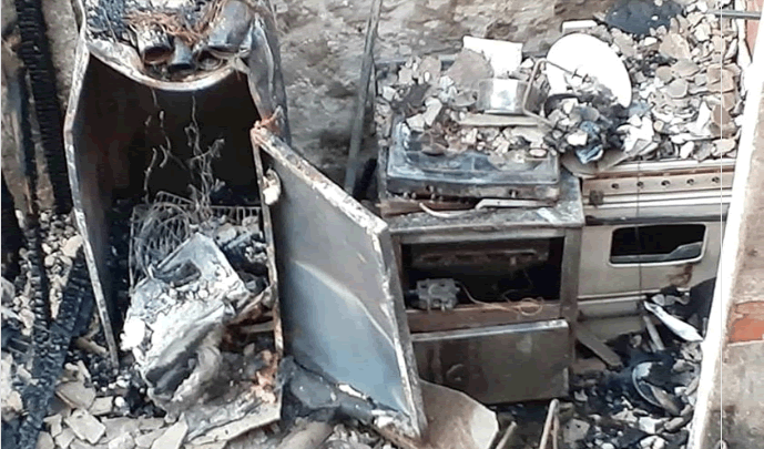 Incendian comedor de una capilla de Temperley que alimenta a más de 1.000 personas Incendian comedor de una capilla de Temperley que alimenta a más de 1.000 personas