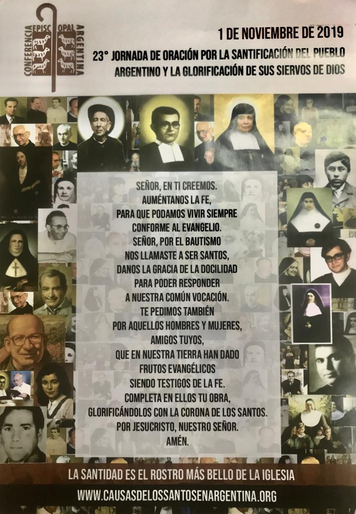 Jornada Nacional de Oración por la Santificación del Pueblo Argentino Jornada Nacional de Oración por la Santificación del Pueblo Argentino