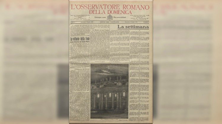 La colección histórica del 'Osservatore del Domingo' ahora en línea La colección histórica del 'Osservatore del Domingo' ahora en línea
