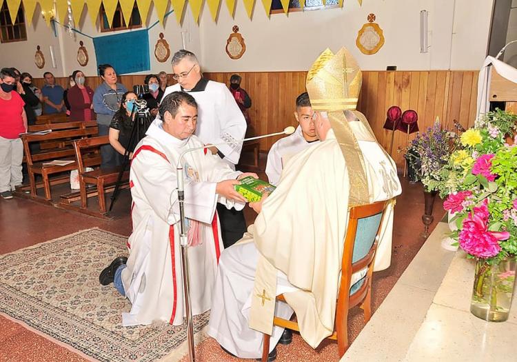 La prelatura de Esquel tiene un nuevo diácono camino al sacerdocio