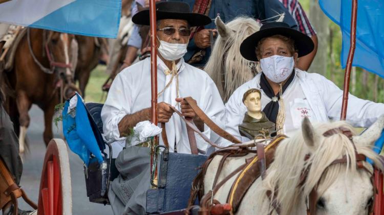Las agrupaciones gauchas honraron a Fray Mamerto Esquiú Las agrupaciones gauchas honraron a Fray Mamerto Esquiú