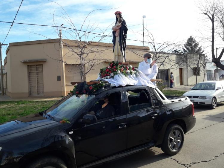 Las comunidades de Nueve de Julio celebraron a Santa Rosa de Lima Las comunidades de Nueve de Julio celebraron a Santa Rosa de Lima