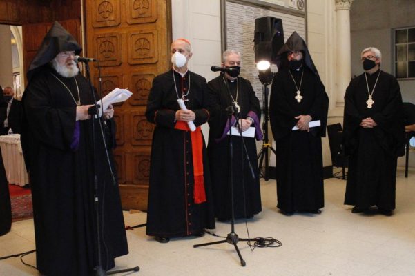 Líderes religiosos rezaron por la paz entre Armenia y Azerbaiyán Líderes religiosos rezaron por la paz entre Armenia y Azerbaiyán