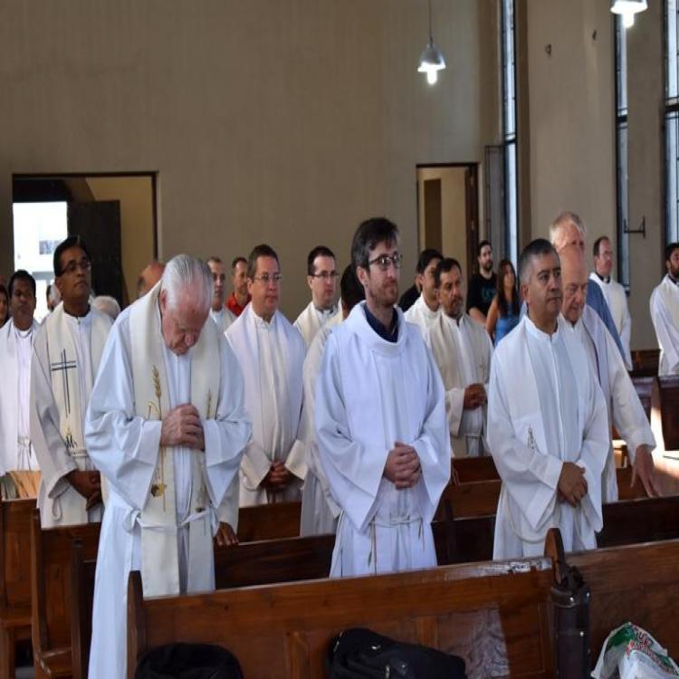 Los sacerdotes de Lomas de Zamora iniciaron juntos el año pastoral