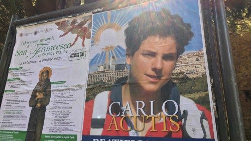 Mañana será la beatificación de Carlo Acutis en Asís Mañana será la beatificación de Carlo Acutis en Asís